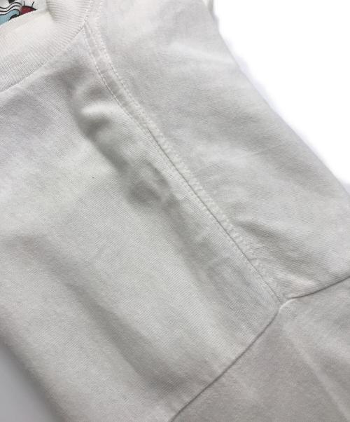 WOODPECKER（ウッドペッカー）WOODPECKER (ウッドペッカー) 90`SキャラプリントTEE ホワイト サイズ:XLの古着・服飾アイテム