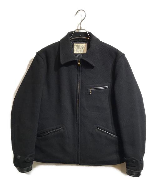 SUGAR CANE（シュガーケーン）SUGAR CANE (シュガーケーン) 30oz WOOL MELTON SPORTS JACKET ネイビー サイズ:40の古着・服飾アイテム