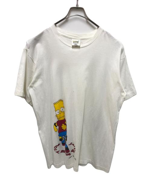 The Simpsons（ザ シンプソンズ）The Simpsons (ザ シンプソンズ) The Simpsons Bart Simpson T-shirts ホワイト サイズ:Lの古着・服飾アイテム