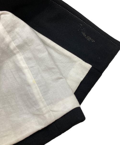 CHRISTIAN DADA（クリスチャンダダ）CHRISTIAN DADA (クリスチャンダダ) Paneled Tailored Melton Coat/パネルド テーラード　メルトンコート ブラック サイズ:46の古着・服飾アイテム