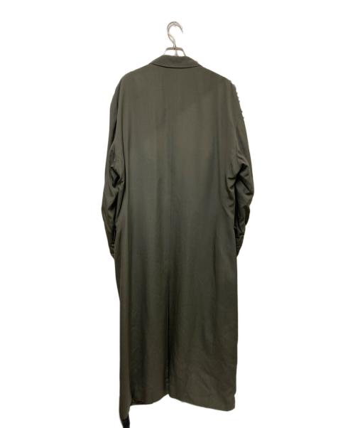 BOSS HUGO BOSS（ボス ヒューゴボス）BOSS HUGO BOSS (ボス ヒューゴボス) シルクダブルチェスターコート グレー サイズ:なしの古着・服飾アイテム