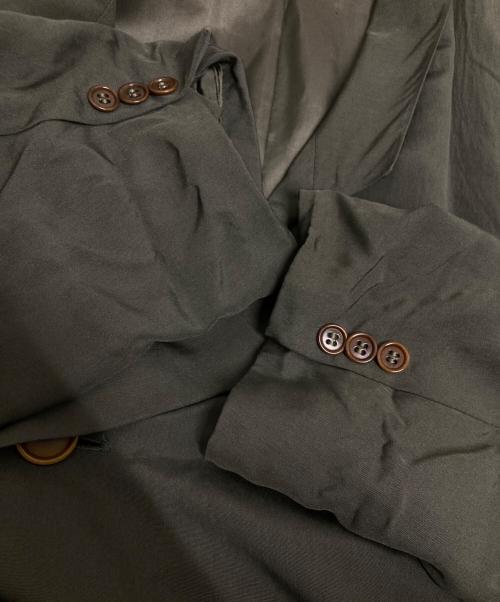 BOSS HUGO BOSS（ボス ヒューゴボス）BOSS HUGO BOSS (ボス ヒューゴボス) シルクダブルチェスターコート グレー サイズ:なしの古着・服飾アイテム