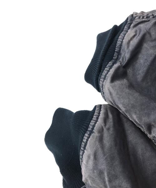 ALPHA（アルファ）ALPHA (アルファ) MA-1 SCRATCH CORE SPECフライトジャケット ブルー サイズ:XLの古着・服飾アイテム