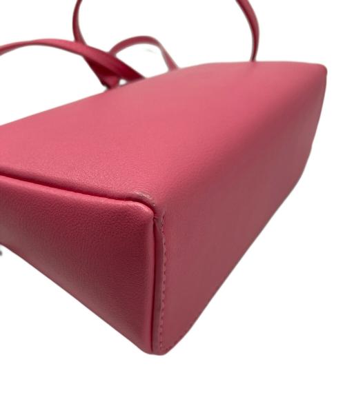 xnihilo（エックスニヒロ）xnihilo (エックスニヒロ) レザークロスボディハンドバッグ ピンクの古着・服飾アイテム