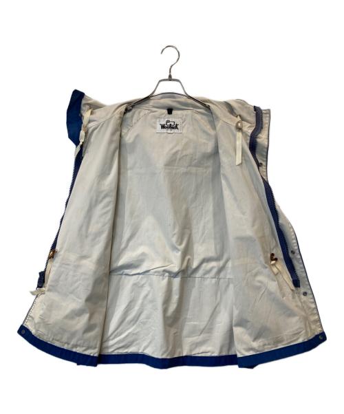 WOOLRICH（ウールリッチ）WOOLRICH (ウールリッチ) フーデッドジャケット ブルー サイズ:Lの古着・服飾アイテム