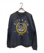 KITHキス）の古着「Vintage Crewneck 'Fairway'」｜ネイビー