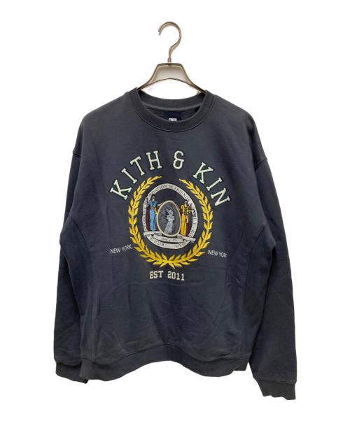 KITH（キス）KITH (キス) Vintage Crewneck 'Fairway' ネイビー サイズ:Mの古着・服飾アイテム