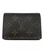 LOUIS VUITTONルイ ヴィトン）の古着「カードケース」｜ブラウン