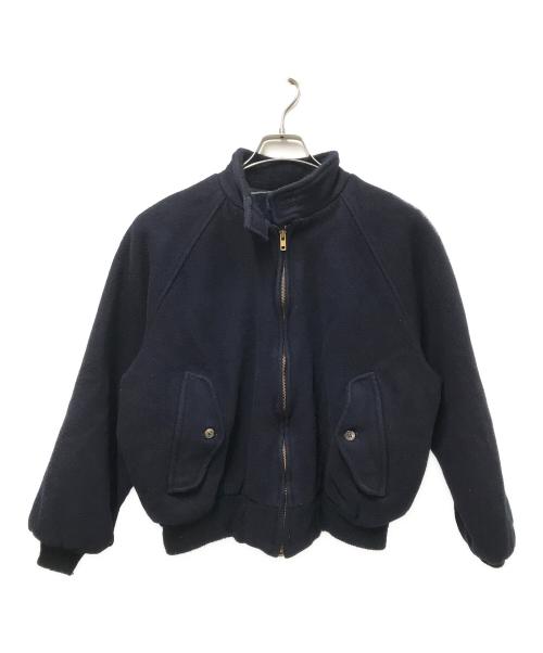 POLO RALPH LAUREN（ポロ・ラルフローレン）POLO RALPH LAUREN (ポロ・ラルフローレン) G9タイプウールハリントンジャケット ネイビー サイズ:Mの古着・服飾アイテム