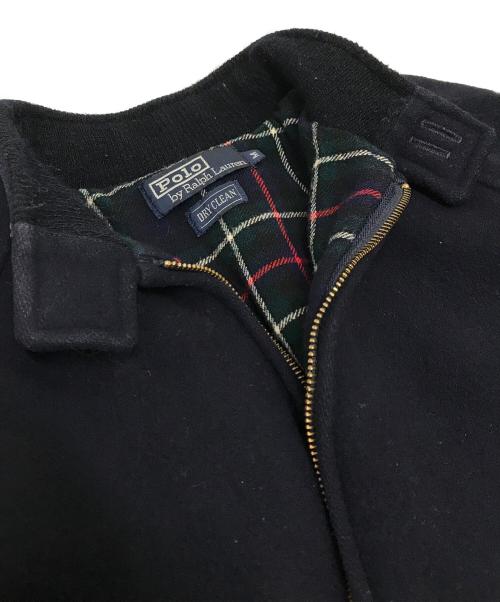 POLO RALPH LAUREN（ポロ・ラルフローレン）POLO RALPH LAUREN (ポロ・ラルフローレン) G9タイプウールハリントンジャケット ネイビー サイズ:Mの古着・服飾アイテム