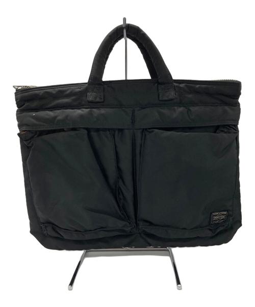 PORTER（ポーター）PORTER (ポーター) タンカーハンドバッグ ブラックの古着・服飾アイテム