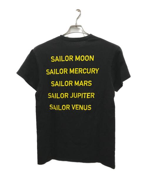 SAILOR MOON（セーラームーン）SAILOR MOON (セーラームーン) アニメプリントTシャツ ブラック サイズ:Mの古着・服飾アイテム