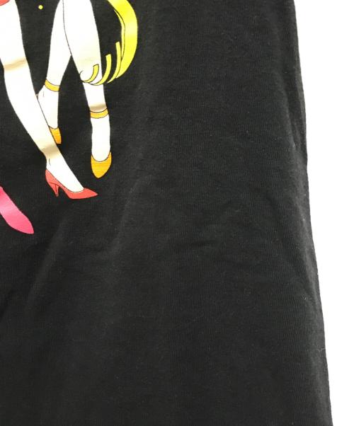 SAILOR MOON（セーラームーン）SAILOR MOON (セーラームーン) アニメプリントTシャツ ブラック サイズ:Mの古着・服飾アイテム