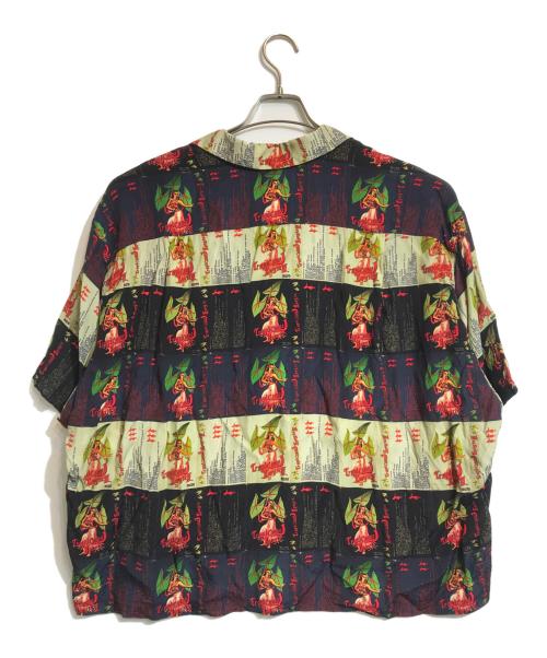 sillage（シアージ）Sillage (シアージ) Dj Muro コラボアロハシャツ ブラック サイズ:Fの古着・服飾アイテム