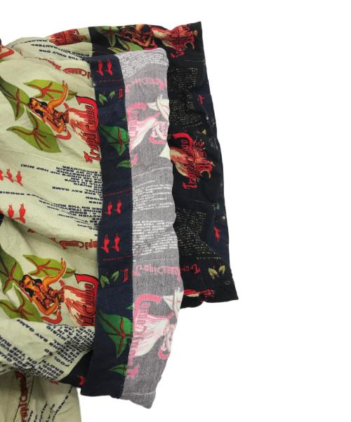 sillage（シアージ）Sillage (シアージ) Dj Muro コラボアロハシャツ ブラック サイズ:Fの古着・服飾アイテム