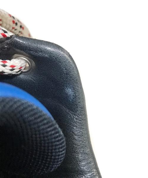 ERMENEGILDO ZEGNA（エルメネジルド・ゼニア）ERMENEGILDO ZEGNA (エルメネジルド・ゼニア) MY CESARE グレー×ブルー サイズ:EU 7 1/2の古着・服飾アイテム