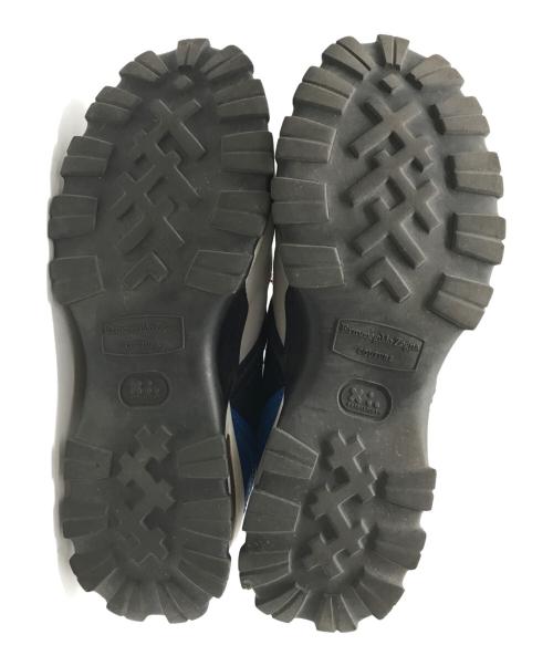 ERMENEGILDO ZEGNA（エルメネジルド・ゼニア）ERMENEGILDO ZEGNA (エルメネジルド・ゼニア) MY CESARE グレー×ブルー サイズ:EU 7 1/2の古着・服飾アイテム