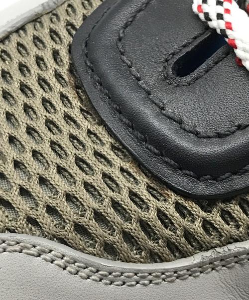 ERMENEGILDO ZEGNA（エルメネジルド・ゼニア）ERMENEGILDO ZEGNA (エルメネジルド・ゼニア) MY CESARE グレー×ブルー サイズ:EU 7 1/2の古着・服飾アイテム