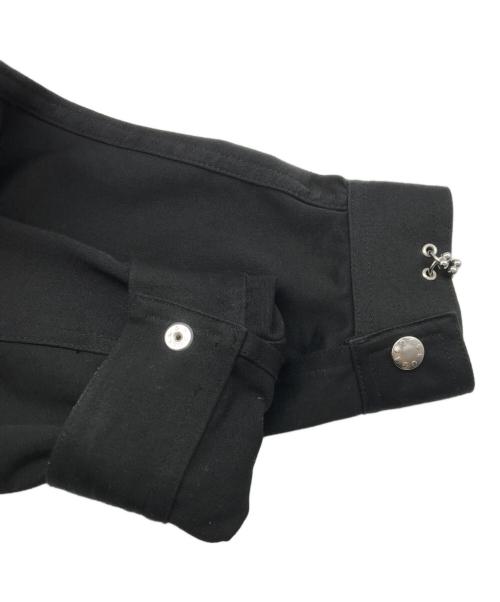 TTT MSW（ティー）TTT MSW (ティー) Work jacket w/pierce ブラック サイズ:Lの古着・服飾アイテム