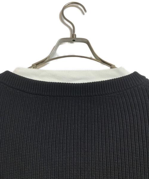 BALENCIAGA（バレンシアガ）BALENCIAGA (バレンシアガ) Layered Sweater ブラック サイズ:1の古着・服飾アイテム