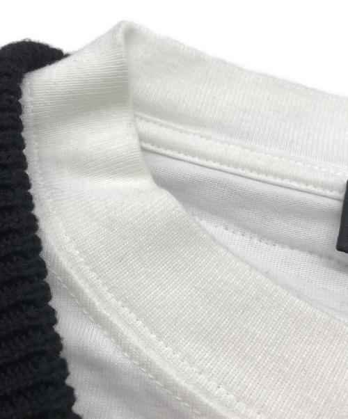 BALENCIAGA（バレンシアガ）BALENCIAGA (バレンシアガ) Layered Sweater ブラック サイズ:1の古着・服飾アイテム