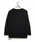 BALENCIAGA (バレンシアガ) Layered Sweater ブラック サイズ:1：37000円