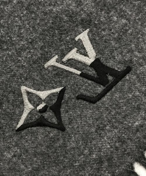 LOUIS VUITTON（ルイ ヴィトン）LOUIS VUITTON (ルイ ヴィトン) マフラー デュアル ブラックの古着・服飾アイテム