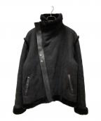 glambグラム）の古着「Mist mouton JKT」｜ブラック