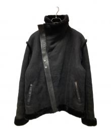 glamb（グラム）の古着「Mist mouton JKT」｜ブラック