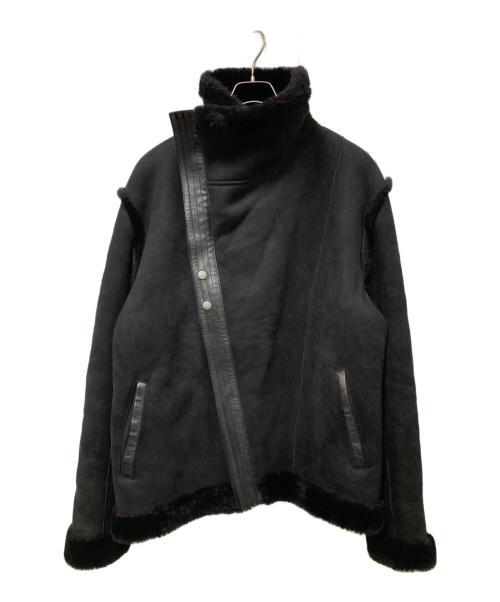 glamb（グラム）glamb (グラム) Mist mouton JKT ブラック サイズ:2の古着・服飾アイテム