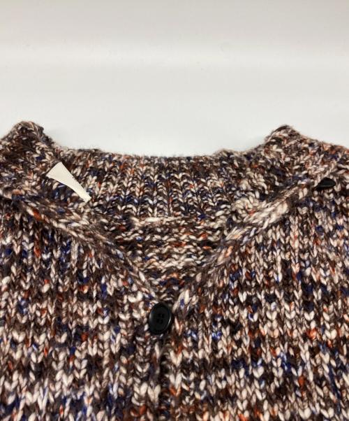 artens（アーテンス）artens (アーテンス) PRINTDYE YARN FRONT BACK WEAR PULLOVER ブラウン サイズ:1の古着・服飾アイテム