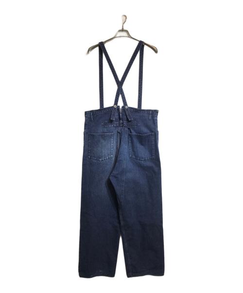 VISVIM（ビズビム）VISVIM (ビズビム) SS KAFKA BRACES PANTS DMGD インディゴ サイズ:3の古着・服飾アイテム
