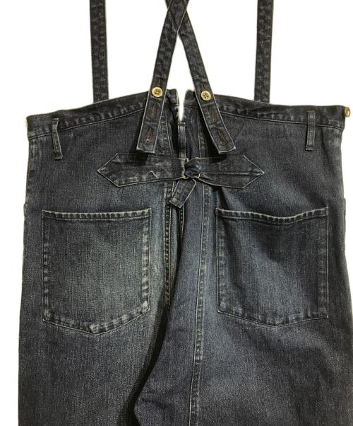 VISVIM（ビズビム）VISVIM (ビズビム) SS KAFKA BRACES PANTS DMGD インディゴ サイズ:3の古着・服飾アイテム