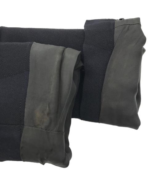 COMME des GARCONS（コムデギャルソン）COMME des GARCONS (コムデギャルソン) アシンメトリーストライプジャケット ネイビー サイズ:Sの古着・服飾アイテム