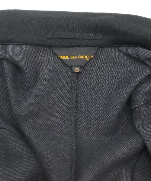 COMME des GARCONS（コムデギャルソン）COMME des GARCONS (コムデギャルソン) 7分袖ジャケット ブラック サイズ:XSの古着・服飾アイテム
