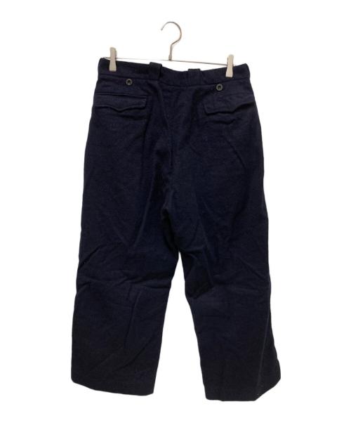 French Vintage（フレンチヴィンテージ）French vintage (フレンチヴィンテージ) サイドラインウールパンツ ネイビー サイズ:不明の古着・服飾アイテム