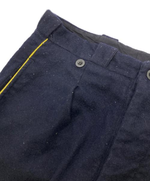 French Vintage（フレンチヴィンテージ）French vintage (フレンチヴィンテージ) サイドラインウールパンツ ネイビー サイズ:不明の古着・服飾アイテム