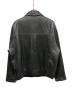DOCKERS (ドッカーズ) レザーブルゾン ブラック サイズ:Ｌ：13000円