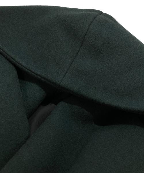 Junhashimoto（ジュンハシモト）Junhashimoto (ジュンハシモト) WRAP COAT グリーン サイズ:3の古着・服飾アイテム