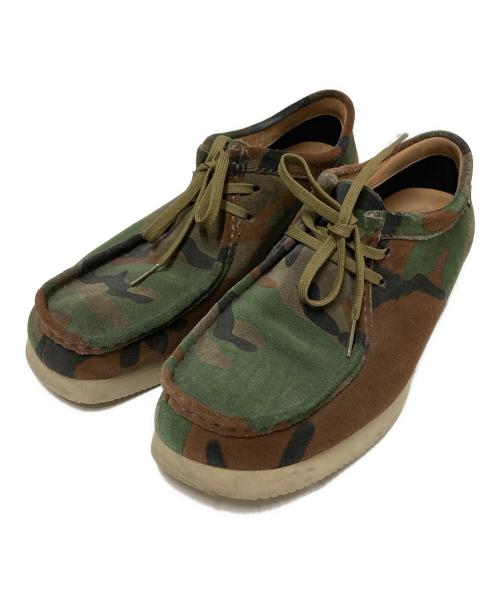SUPREME（シュプリーム）SUPREME (シュプリーム) CLARKS (クラークス) GORE TEX WALLABEE オリーブ サイズ:US9の古着・服飾アイテム