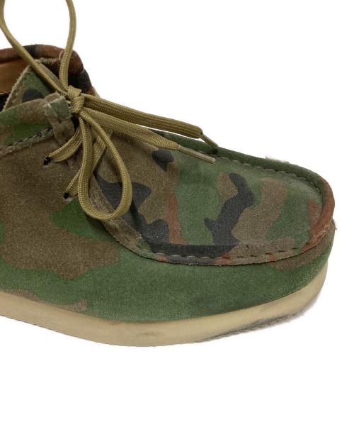 SUPREME（シュプリーム）SUPREME (シュプリーム) CLARKS (クラークス) GORE TEX WALLABEE オリーブ サイズ:US9の古着・服飾アイテム