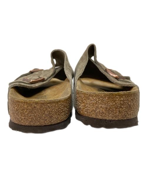 BIRKENSTOCK（ビルケンシュトック）BIRKENSTOCK (ビルケンシュトック) BEAMS (ビームス) Zurich BONE PATTERN グレー サイズ:27の古着・服飾アイテム