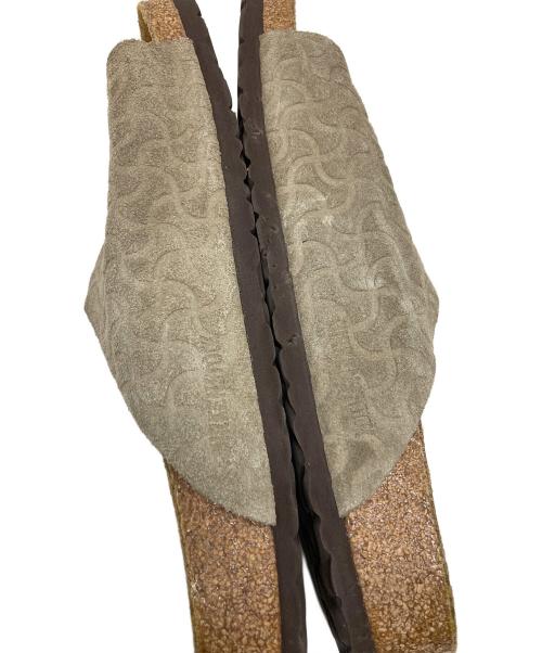 BIRKENSTOCK（ビルケンシュトック）BIRKENSTOCK (ビルケンシュトック) BEAMS (ビームス) Zurich BONE PATTERN グレー サイズ:27の古着・服飾アイテム