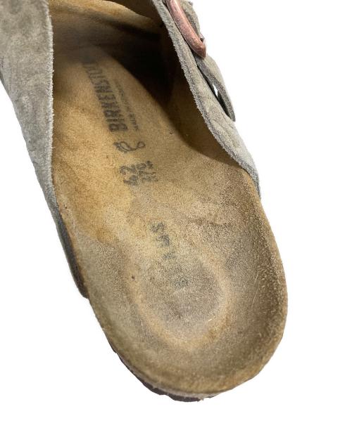 BIRKENSTOCK（ビルケンシュトック）BIRKENSTOCK (ビルケンシュトック) BEAMS (ビームス) Zurich BONE PATTERN グレー サイズ:27の古着・服飾アイテム