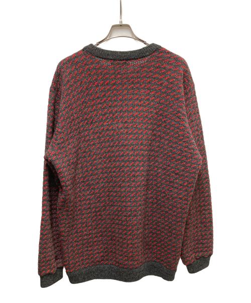L.L.Bean（エルエルビーン）L.L.Bean (エルエルビーン) 80’Sバーズアイニット グレー サイズ:Lの古着・服飾アイテム