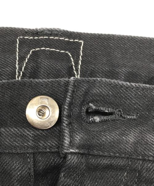 CLAMP（クランプ）CLAMP (クランプ) カットオフデニムパンツ ブラック サイズ:3の古着・服飾アイテム