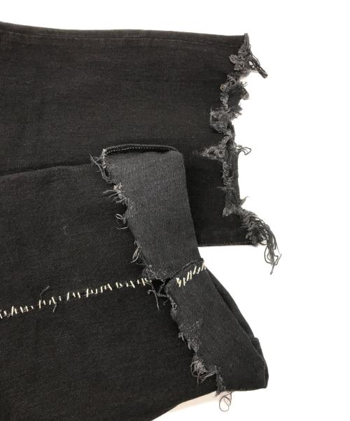 CLAMP（クランプ）CLAMP (クランプ) カットオフデニムパンツ ブラック サイズ:3の古着・服飾アイテム