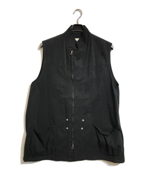 YOKE（ヨーク）YOKE (ヨーク) Military Long Vest ブラック サイズ:3の古着・服飾アイテム