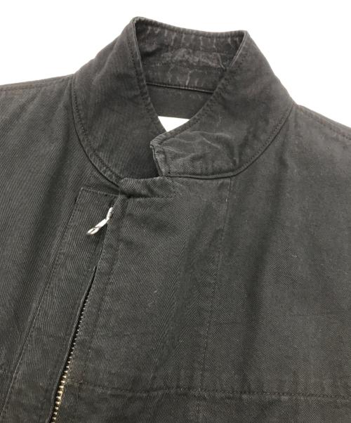 YOKE（ヨーク）YOKE (ヨーク) Military Long Vest ブラック サイズ:3の古着・服飾アイテム