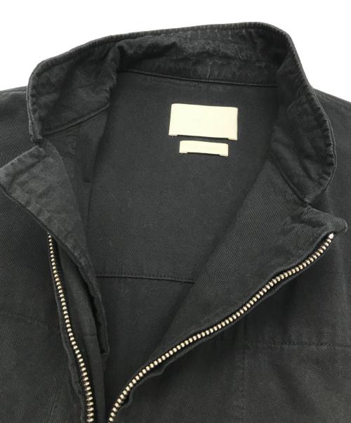 YOKE（ヨーク）YOKE (ヨーク) Military Long Vest ブラック サイズ:3の古着・服飾アイテム